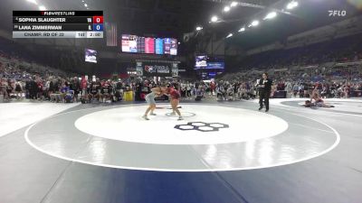 135 lbs Champ. Rd Of 32 - Sophia Slaughter, VA vs Lana Zimmerman, IL