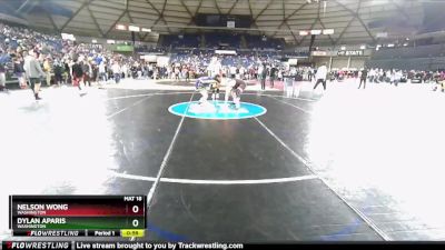 79 lbs Quarterfinal - Dylan Aparis, Washington vs Nelson Wong, Washington