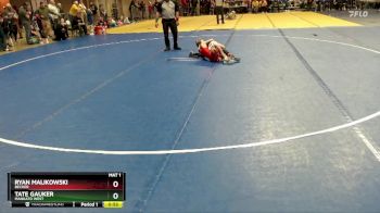 64 lbs Cons. Round 3 - Tate Gauker, Mankato West vs Ryan Malikowski, Becker