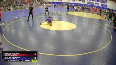 106 lbs Cons. Semi - Kamari Magaña, HotShots Wrestling vs Seelah Piatkoff, Salem Elite Mat Club