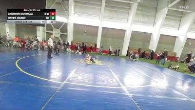 45 lbs Cons. Round 4 - Hayes Hardy, Box Elder Stingers vs Cashton Schmalz, No Escape Wrestling Academy