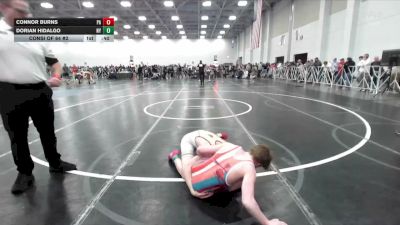 120 lbs Consi Of 64 #2 - Connor Burns, PA vs Dorian Hidalgo, NY