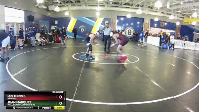 150 White Cons. Round 3 - Ian Torres, Gateway vs Juan Marquez, Wellington Community Hs