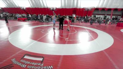 150 lbs Champ. Round 1 - Brycen Streich, Ellsworth vs Carter Birdyshaw, Team Nazar Training Center