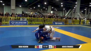 Maria Carolina Vicentini vs Aghata Fernandes | 2025 American National IBJJF Jiu-Jitsu Open Championship