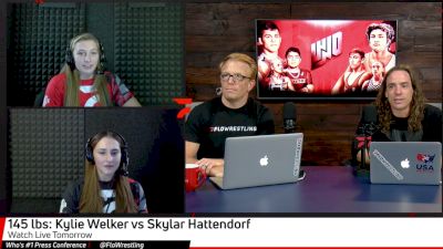 Kylie Welker & Skylar Hattendorf Who's #1 Presser