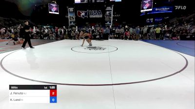 88 lbs Cons 16 #1 - John Anthony Fenuto, NJ vs Kolten Land, IN