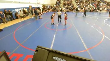 135 lbs Quarterfinal - Jessica Lecesse, South Torrance vs Harmonie Paredes, La Quinta High School