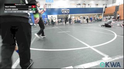 46-49 lbs Quarterfinal - Vale Torres., Standfast vs Slader Gibson, Team Guthrie Wrestling