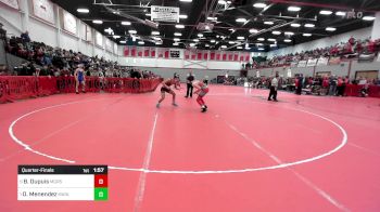 138 lbs Quarterfinal - Brett Dupuis, Mount Greylock vs Owen Menendez, Marlborough