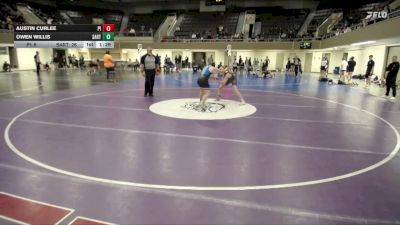 150 lbs Semis & 1st Wrestleback (8 Team) - Owen Willis, Sartell vs Austin Curlee, Pine Island