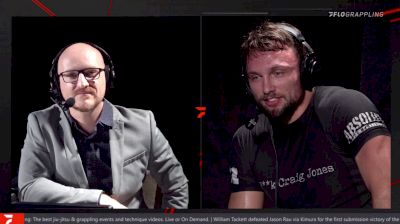 Craig Jones Reflects on Quick Sub at WNO