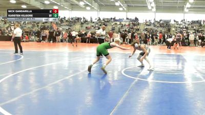 106 lbs Consi Of 16 #2 - Nick Gandarilla, AZ vs Karsten Kilgore, WY