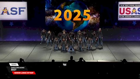 Dance Precisions - Riot [2025 Senior Large Hip Hop Semis] 2025 The Dance Worlds