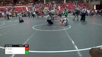 90 lbs Cons. Round 3 - Tristan Pino, Betterman Elite vs Rowdy Angst, Victory Wrestling