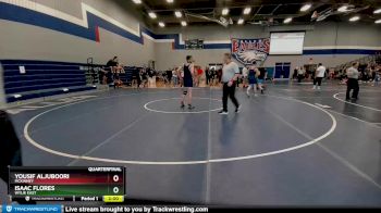 150 lbs Quarterfinal - Yousif Aljuboori, McKinney vs Isaac Flores, Wylie East