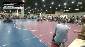 132 lbs Cons. Round 1 - Tristan Bradsher, Oliver Training Camp vs Cale LASSEIGNE, Rebel Wrestling Club