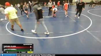 119 lbs Quarterfinal - Kaylyn Harrill, NE vs Saphira Olsen, IA