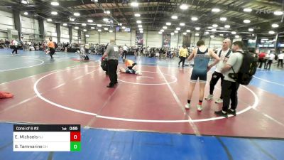 106 lbs Consi Of 8 #2 - Ethan Michaels, NJ vs Braedyn Tammarine, OH