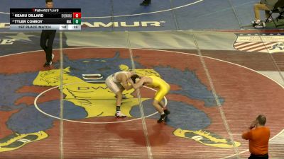 138 lbs 1st Place Match - Keanu Dillard, Bethlehem Catholic vs Tyler Conroy, Malvern Prep