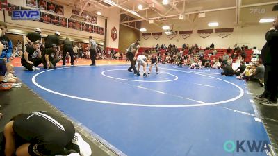 55 lbs Semifinal - Gunnar Ratcliff, Mojo Mulisha 9U vs Elijah Garcia, Standfast 9u