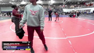 138 lbs Champ. Round 2 - Katelyn Vasquez, Texas Women`s University vs Xochitl Mota-Pettis, Unattached TX