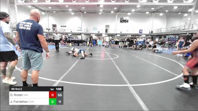 100 lbs Rr Rnd 2 - Daniel Rineer, Kraken vs Jake Fiordaliso, Shore Thing WC