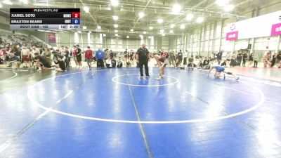 165 lbs Cons. Round 4 - Xariel Soto, Mat Demon Wrestling Club vs Braxton Beard, Inland Northwest Wrestling Training Center