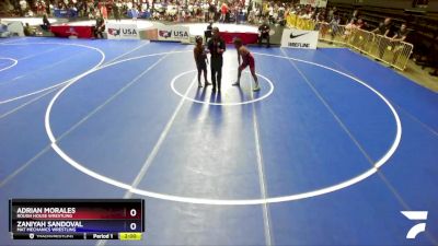 117 lbs Cons. Round 2 - Carter Black, Project 8 Wrestling vs Mateo Orozco, Manteca Cobras Wrestling Club