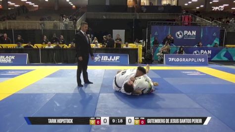 Gutemberg De Jesus Santos Pereir vs Tarik Hopstock 2025 Pan Jiu Jitsu IBJJF Championship