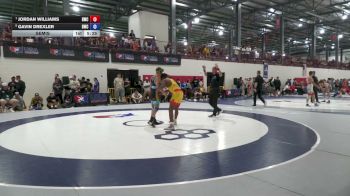 70 kg Semis - Jordan Williams, Hawkeye Wrestling Club vs Gavin Drexler, Bison Wrestling Club
