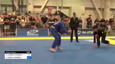 EVAN JAMES HENDRIX vs JAYDEN CASH K SERRA 2022 IBJJF Jiu-Jitsu CON International
