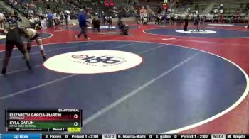 150 lbs Quarterfinal - Elizabeth Garcia-Martinez, Springdale vs Kyla Gatlin, Little Rock Central
