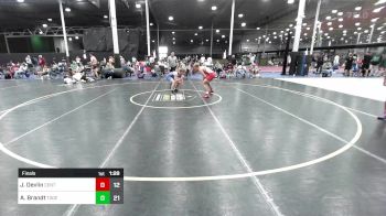 140 lbs Final - Jamison Devlin, Centurion vs Alex Brandt, Team 302 Batman