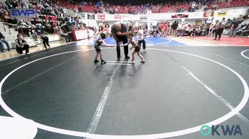 43 lbs Consi Of 8 #2 - Baker Hyso, Jay Wrestling Club vs Angel Roshto, Miami