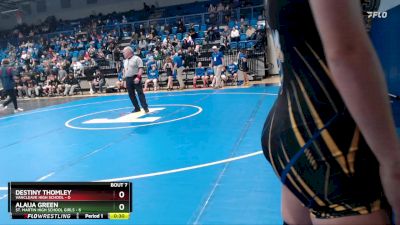 126 lbs Semis & 1st Wb (8 Team) - Meleny Mitzi, Vancleave High School vs Raelynn Rocco, St. Martin High School Girls