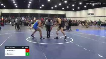 182 lbs Consolation - Jacob Fuentes, NM vs Anthony Derosa, NJ