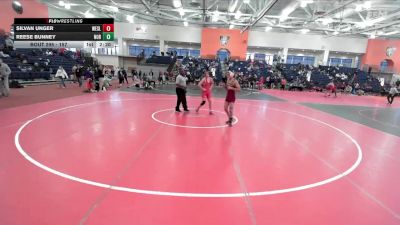 157 lbs Cons. Round 4 - Reese Bunney, Norwich vs Silvan Unger, Wesleyan (CT)