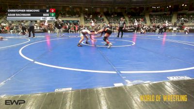 92 lbs Consi Of 8 #1 - Christopher Nemcovic, Morris Fitness vs Adam Bachmann, Mat Assassins