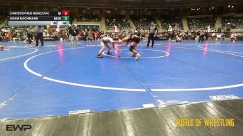 92 lbs Consi Of 8 #1 - Christopher Nemcovic, Morris Fitness vs Adam Bachmann, Mat Assassins