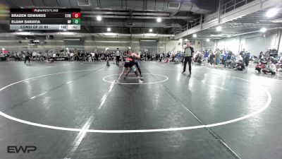 101 lbs Consi Of 32 #2 - Braden Edwards, Xtreme Training vs Elijah Saravia, Morris Fitness