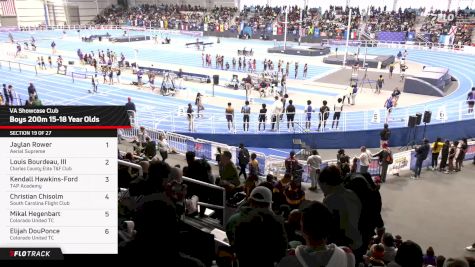 High School Boys' 200m, Finals 19