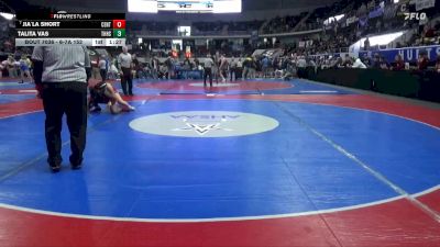 6-7A 152 Quarterfinal - Jia`la Short, Central vs Talita Vas, Thompson HS