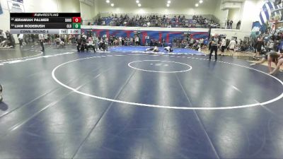 190 lbs Cons. Round 4 - Jeramiah Palmer, Sandpoint vs Liam Rodebush, Caldwell