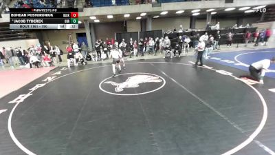 190 lbs 5th Place Match - Jacob Tyderek, Unattached vs Bohdan Postoroniuk, Metea Valley