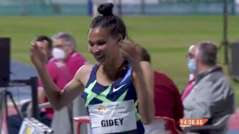 Letesenbet Gidey Crushes Women's 5,000m WR In 14:06.62