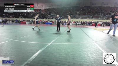 150 lbs Consi Of 16 #1 - Jett Kennedy, Perry vs Max Holub, Husky Wrestling Club