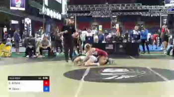 117 lbs Round Of 64 - Ella Schmit, Iowa vs Maya Davis, Illinois