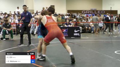 72 kg Cons 4 - Charlie Dill, NMU-National Training Center vs Charles McKune, NMU-National Training Center