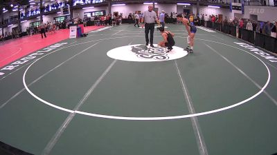 130A lbs Rr Rnd 3 - Dylan Kadish, Metrowest United vs Zachary Parisi, Izzy Style